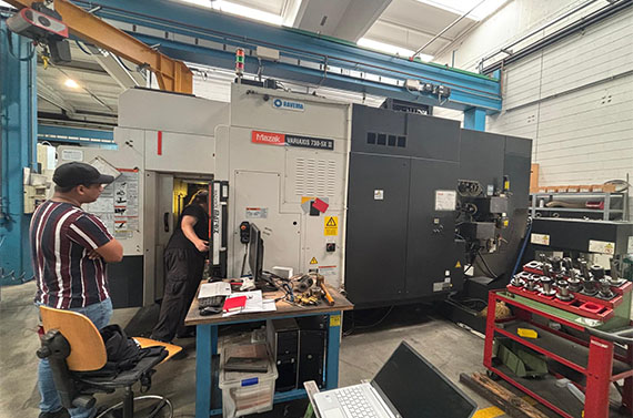 Mazak 5-axis CNC machine NSW